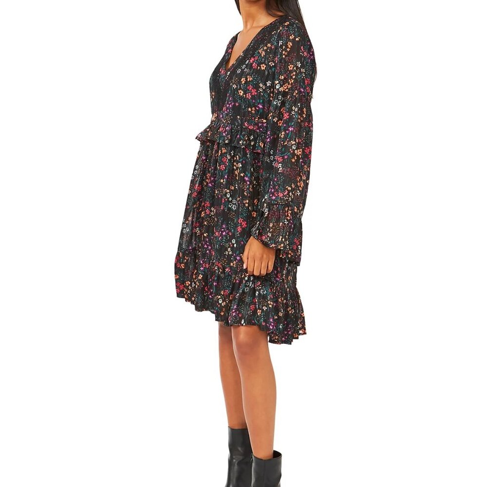 Riley & Rae Kate Boho Floral Print Babydoll Dress size 14 - Picture 6 of 8